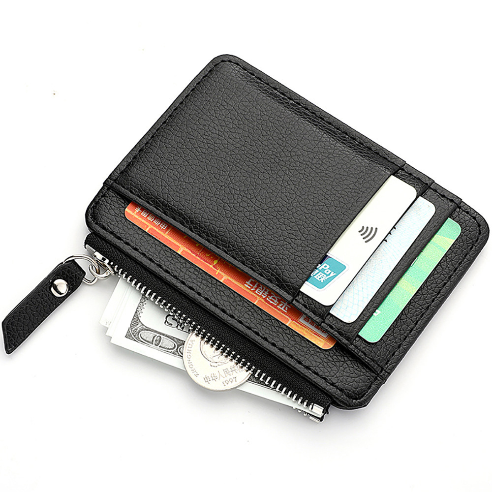Coin Purse Women - حامل بطاقات جلد PU جديد لعام