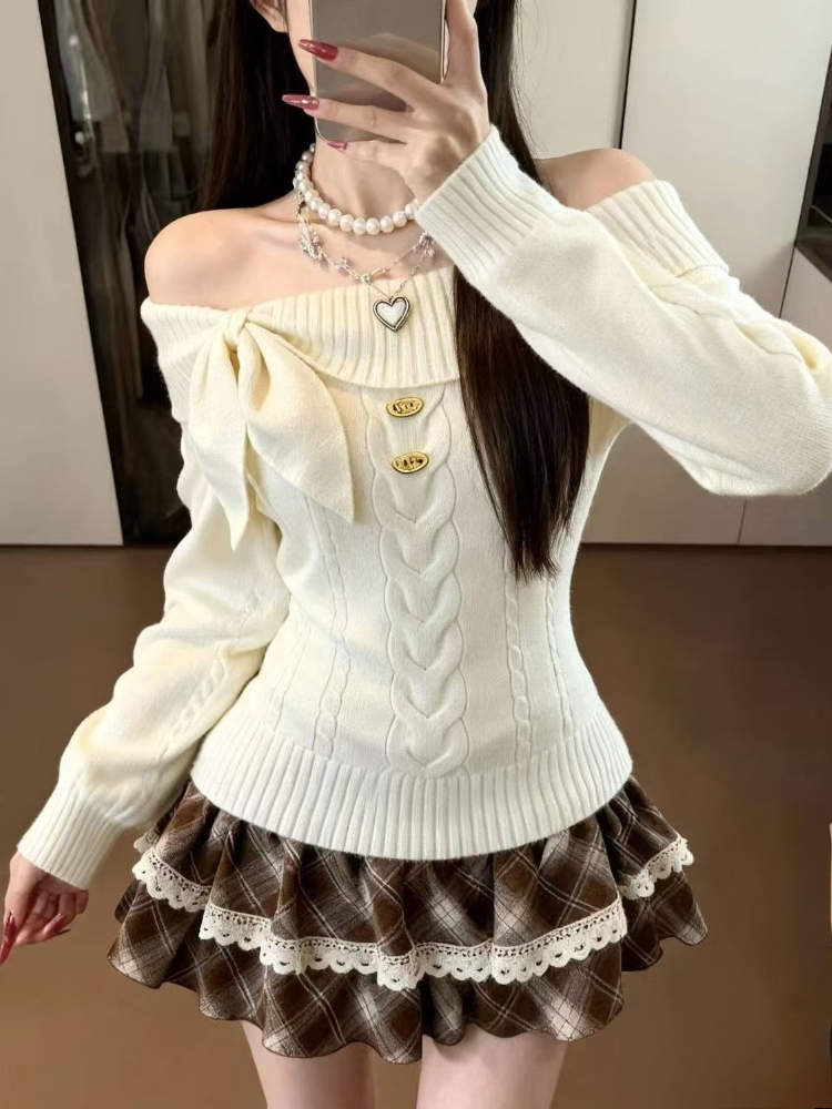 Women'S Fashion Kilt - طقم من قطعتين بأسلوب كاوايي الياباني