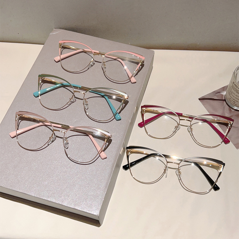 Women'S Fashion Glasses Non Prescription - إطارات نظارات عصرية جديدة بتصميم 