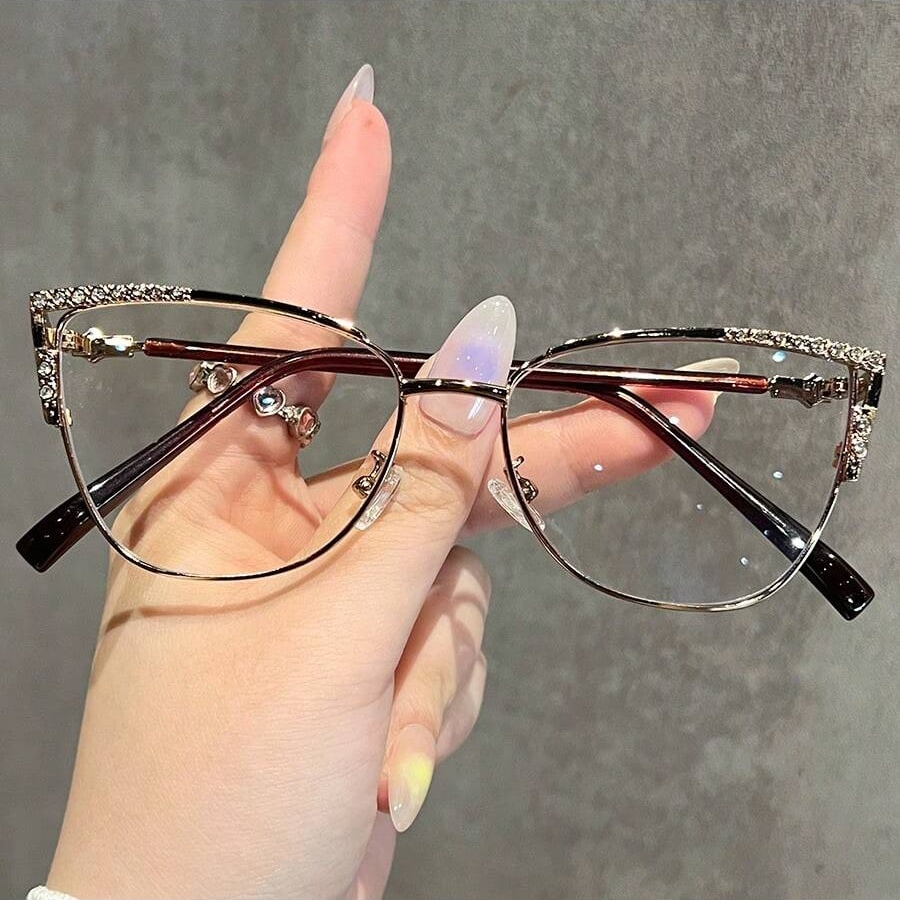Women'S Fashion Glasses Non Prescription - 1 قطعة نظارات نسائية عصرية غير