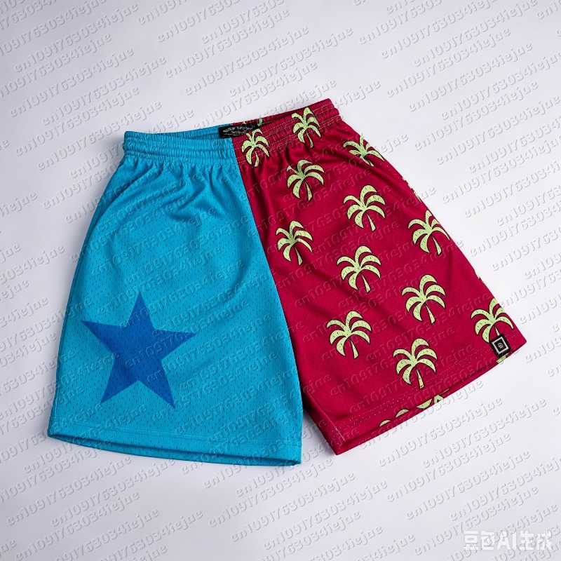 Straw Hat Summer - شورت شبكي من One Piece Straw