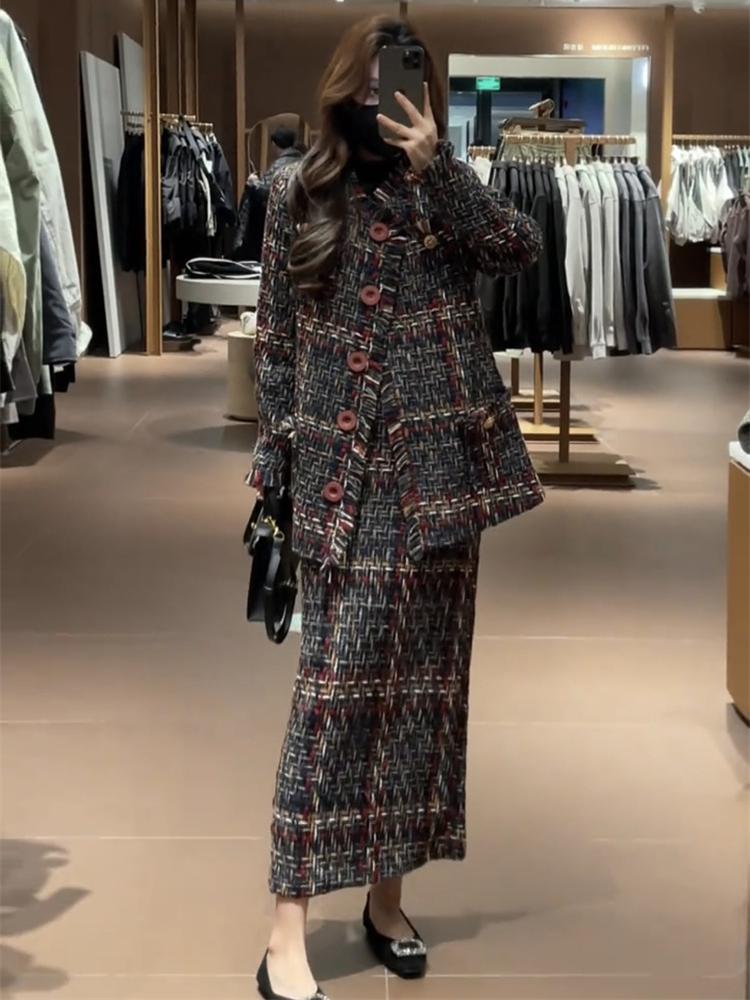 Women'S Fashion Kilt - شتاء جديد أزياء المرأة الراقية مزاجه