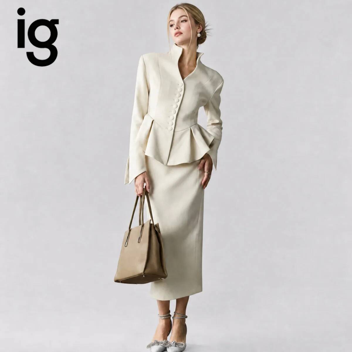 Women'S Fashion Kilt - طقم بدلة نسائي IG26 مكون من