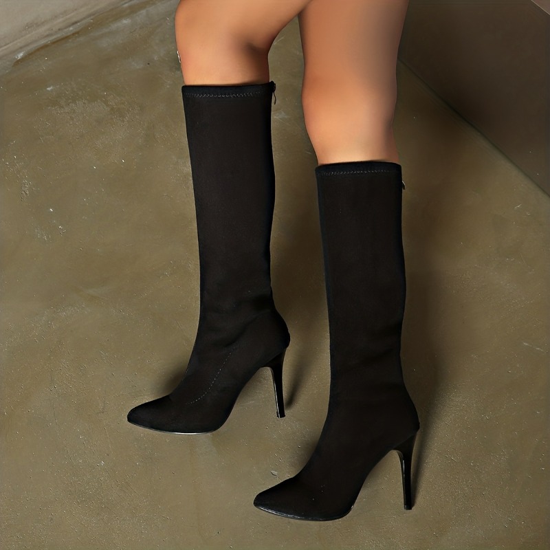 أحذية الموضة النسائية 	 أشار ت - مراجعة Women'S Fashion Knee High Boots وسعره