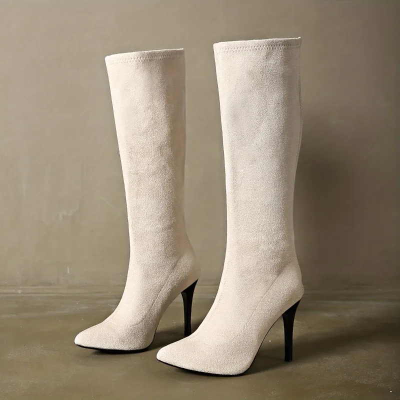أحذية الموضة النسائية 	 أشار ت - مراجعة Women'S Fashion Knee High Boots وسعره