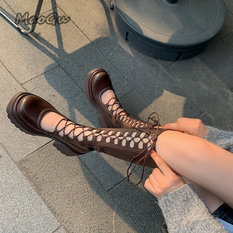 الصيف النساء أحذية عالية في ال - مراجعة Women'S Fashion Knee High Boots وسعره