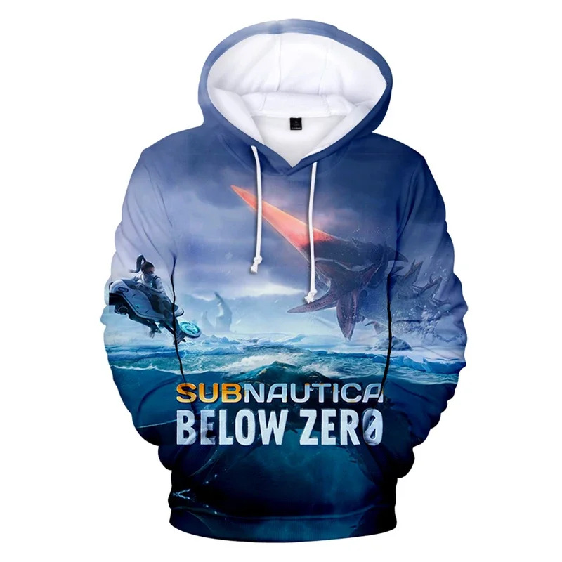 Subnautica أدناه الصفر 3D أغطي - مراجعة Women'S Fashion Hoodie وسعره