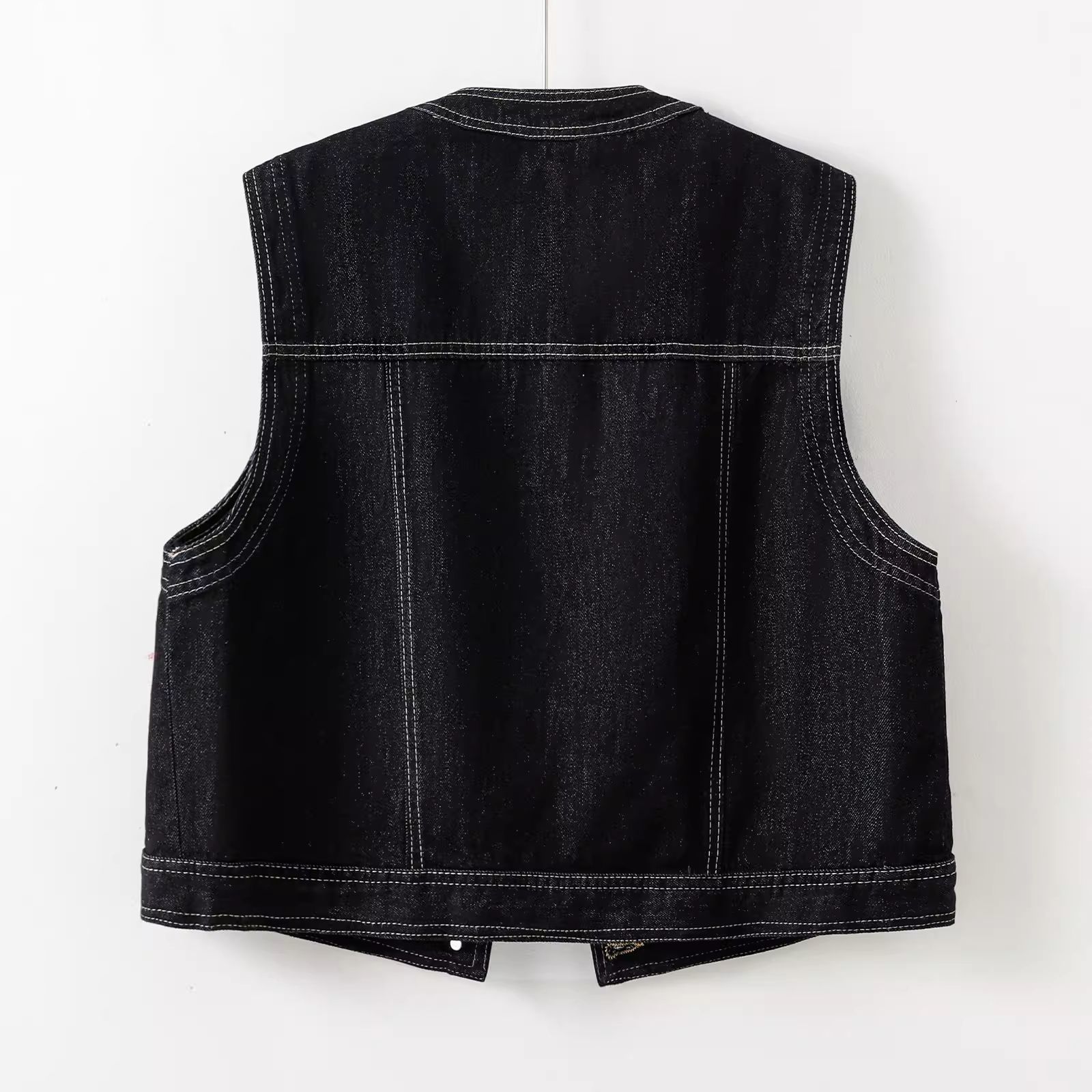 سترة جينز نسائية بدون أكمام بر - مراجعة Women Fashion Jeans Top وسعره