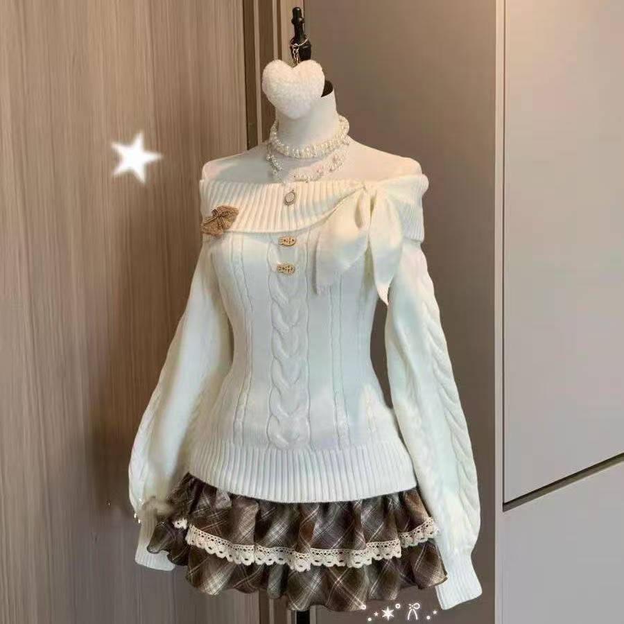 طقم من قطعتين بأسلوب كاوايي ال - مراجعة Women'S Fashion Kilt وسعره