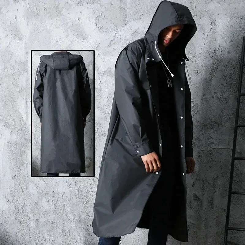 معطف واق من المطر طويل بغطاء ل - مراجعة Women'S Fashion Rain Jacket وسعره
