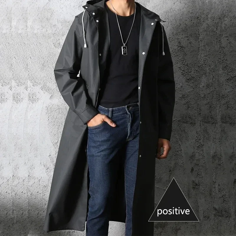 معطف واق من المطر طويل بغطاء ل - مراجعة Women'S Fashion Rain Jacket وسعره