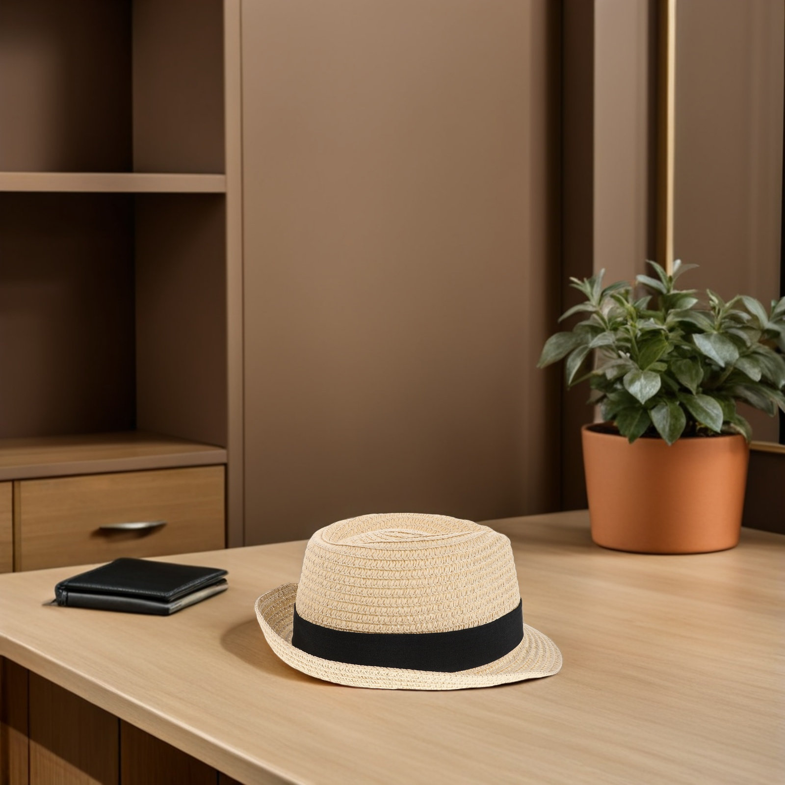 قبعة شمس صيفية للأولاد الصغار  - مراجعة Straw Hat Summer وسعره