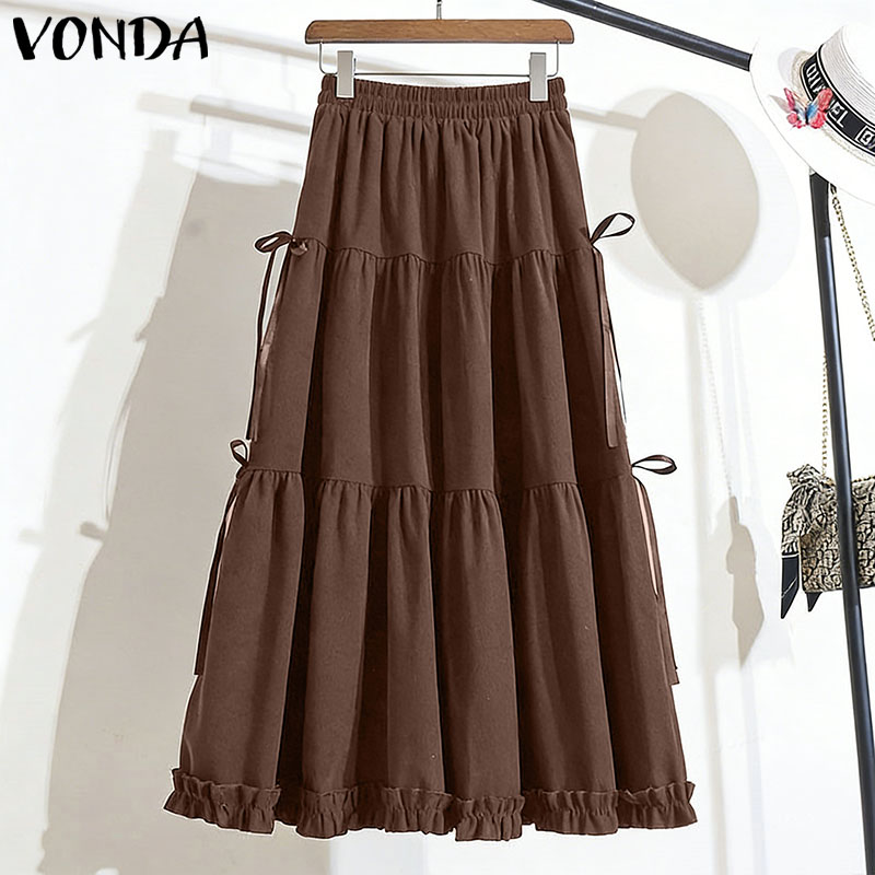 تنورة ماكسي أنيقة للنساء من VO - مراجعة Women'S Fashion Kilt وسعره