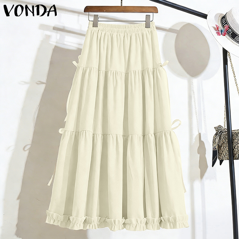 تنورة ماكسي أنيقة للنساء من VO - مراجعة Women'S Fashion Kilt وسعره
