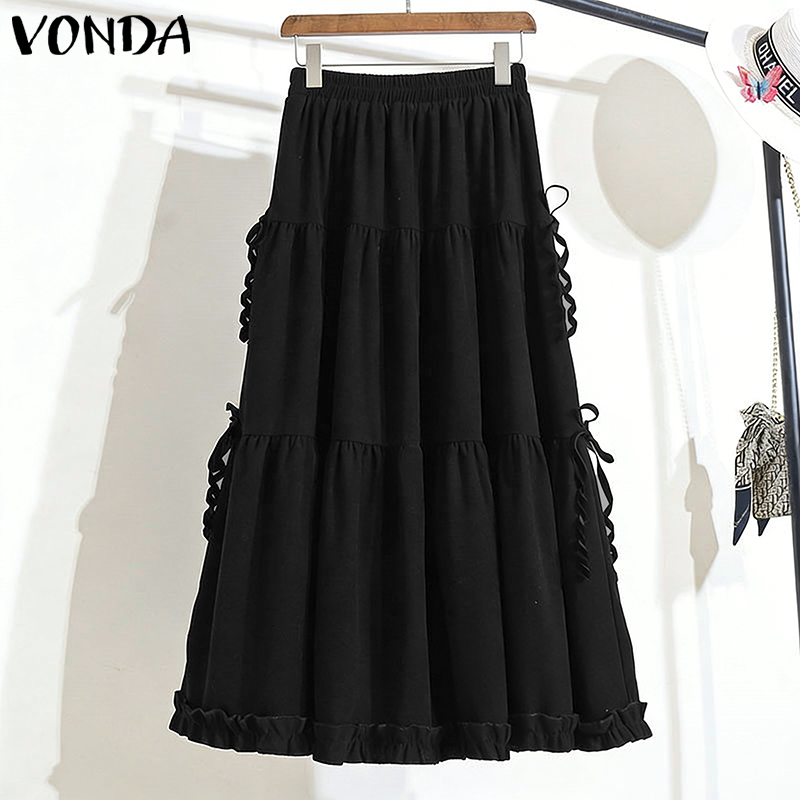 تنورة ماكسي أنيقة للنساء من VO - مراجعة Women'S Fashion Kilt وسعره
