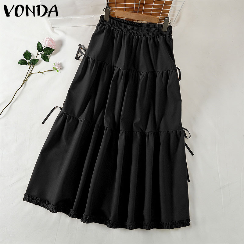 تنورة ماكسي أنيقة للنساء من VO - مراجعة Women'S Fashion Kilt وسعره