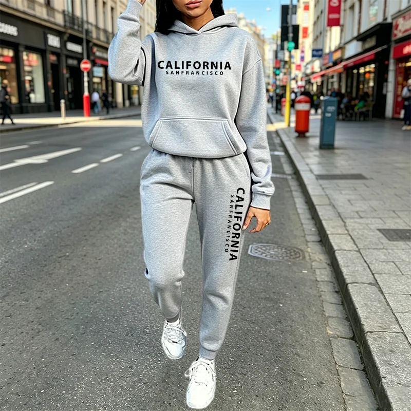 بدلة رياضية عصرية غير رسمية لل - مراجعة Women'S Fashion Hoodie وسعره