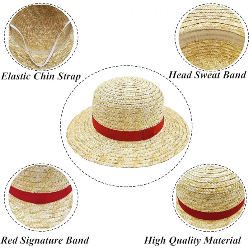 قبعة قش جديدة 31 سم/35 سم للمه - مراجعة Straw Hat Summer وسعره