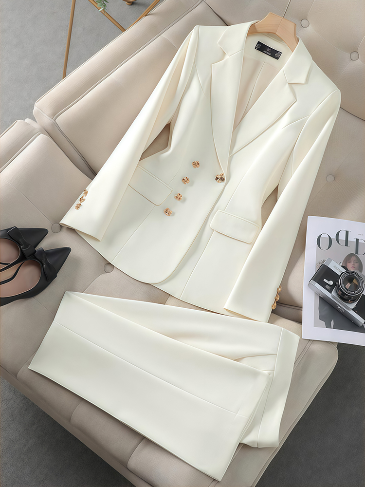 2 قطعة مجموعة مزاجه المرأة بدل - مراجعة Women'S Fashion Business Casual وسعره