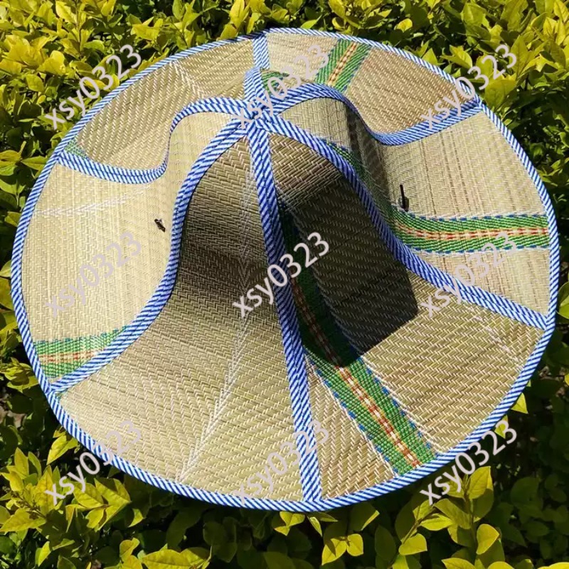قبعة قش قابلة للطي ذات حافة عر - مراجعة Straw Hat Summer وسعره