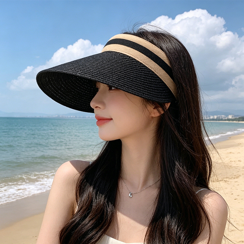 قبعات قش نسائية صيفية متعددة ا - مراجعة Straw Hat Summer وسعره