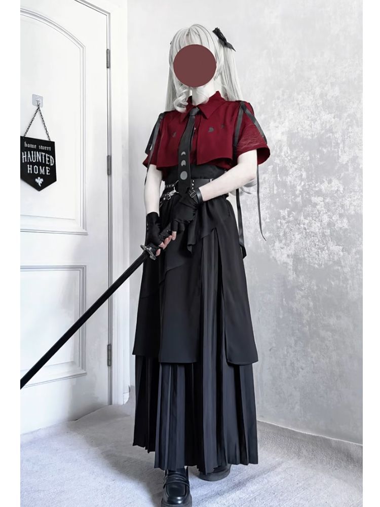 2025 جديد القوطية خمر أنيقة 3  - مراجعة Women'S Fashion Kilt وسعره