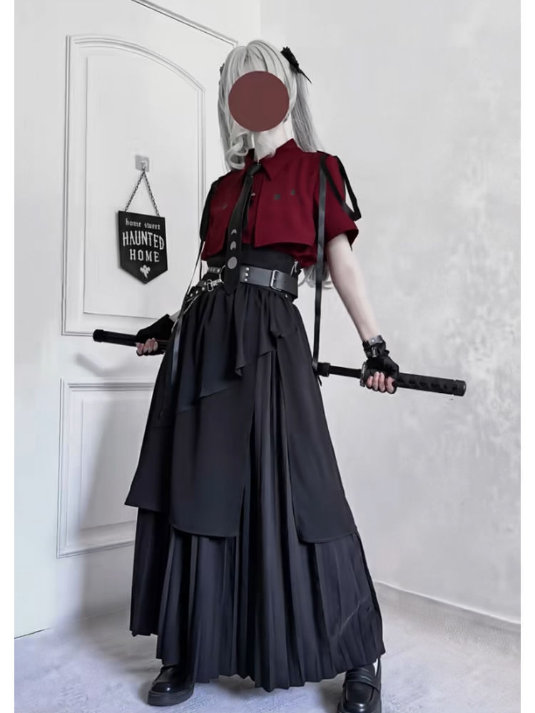 2025 جديد القوطية خمر أنيقة 3  - مراجعة Women'S Fashion Kilt وسعره