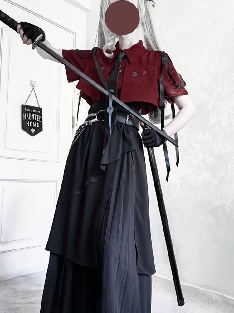 2025 جديد القوطية خمر أنيقة 3  - مراجعة Women'S Fashion Kilt وسعره
