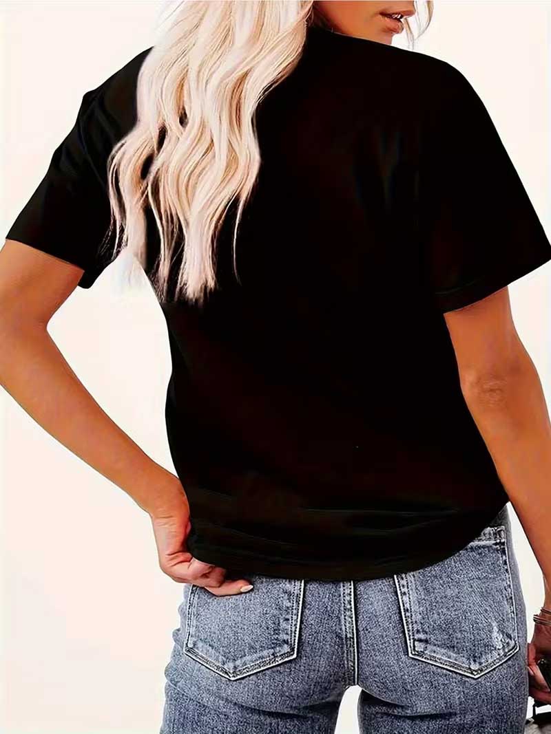 تي شيرت نسائي بتصميم صليب قوطي - مراجعة Women'S Y2K Fashion Aesthetic وسعره