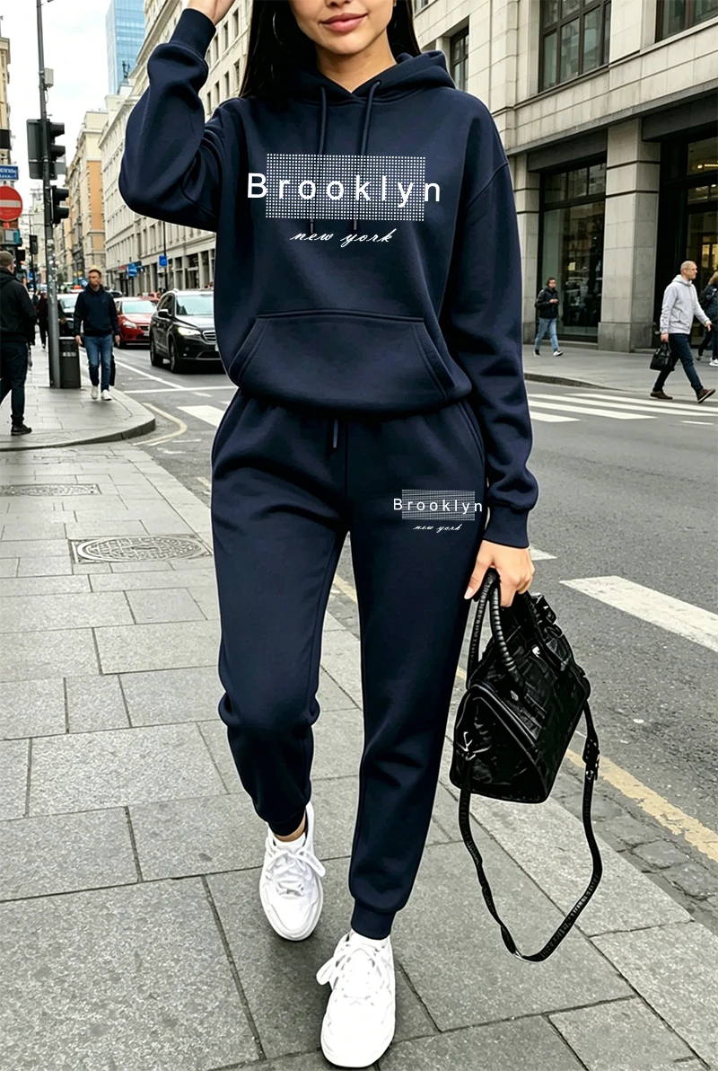 بدلة رياضية نسائية مطبوعة، هود - مراجعة Women'S Fashion Hoodie وسعره