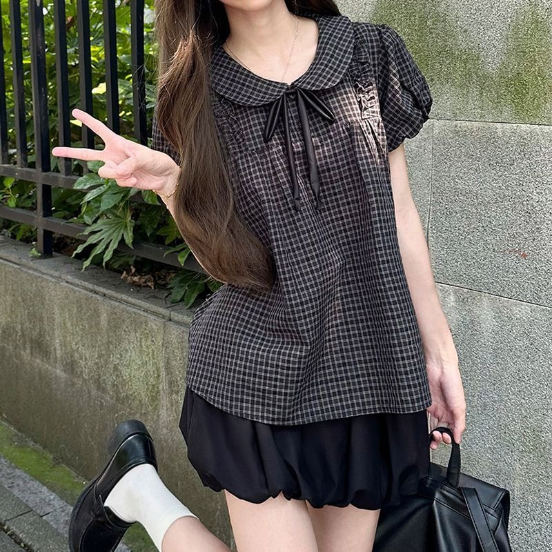 قمصان نسائية من كيموتومو بياقة - مراجعة Women'S Y2K Fashion Aesthetic وسعره