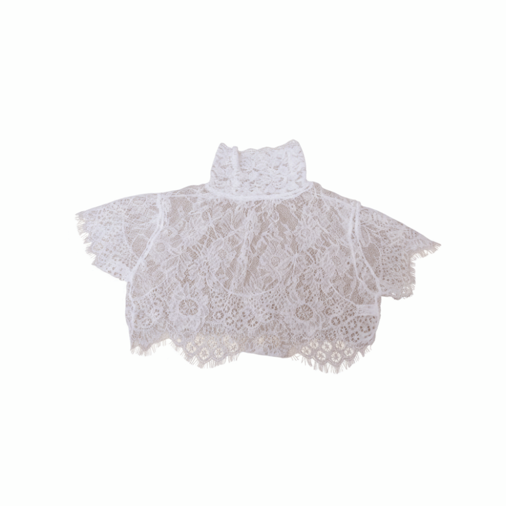 شال قابل للفصل، ياقة مزيفة مطر - مراجعة Wrap Blouse Chiffon وسعره