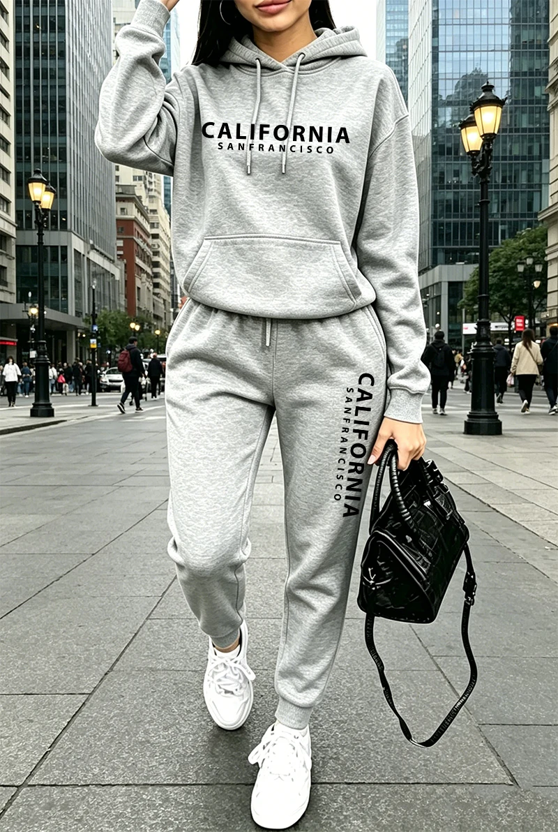 بدلة رياضية نسائية عالية الجود - مراجعة Women'S Fashion Hoodie وسعره