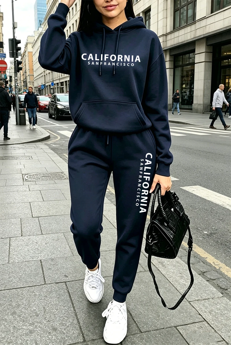 بدلة رياضية نسائية عالية الجود - مراجعة Women'S Fashion Hoodie وسعره