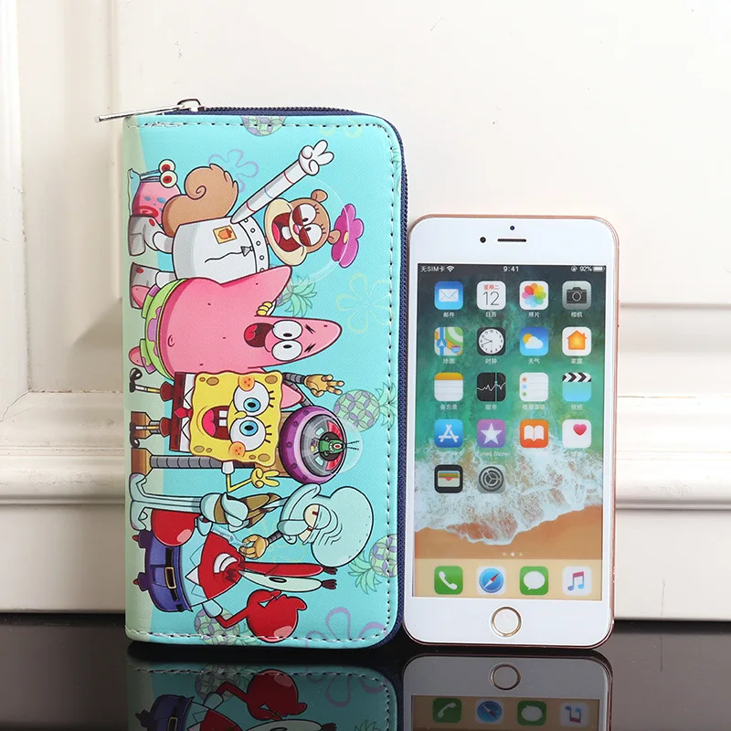 محفظة طويلة جديدة بتصميم سبونج - مراجعة Coin Purse Women وسعره