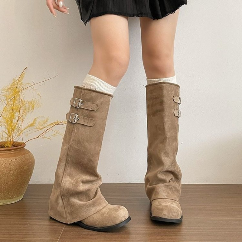 أحذية نسائية طويلة حتى الركبة  - مراجعة Women'S Fashion Knee High Boots وسعره