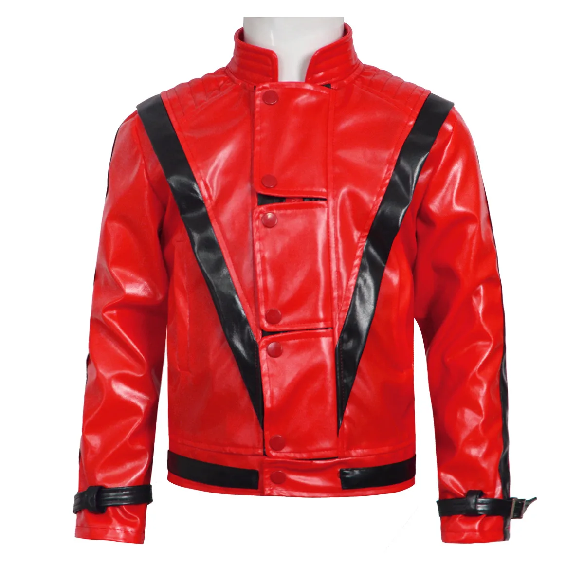 جاكيت جلد أحمر مخيف من مايكل ج - مراجعة Women Fashion Jackets وسعره