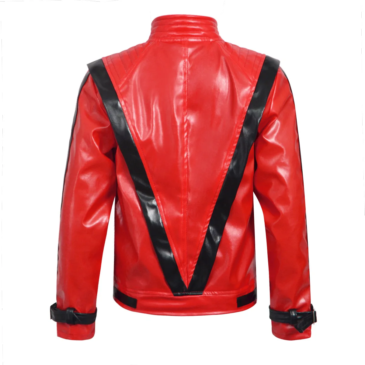 جاكيت جلد أحمر مخيف من مايكل ج - مراجعة Women Fashion Jackets وسعره