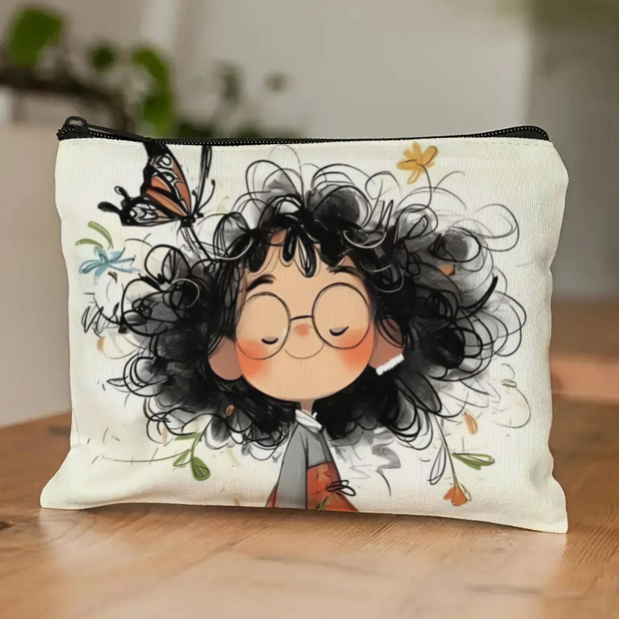 الكرتون فتاة حقيبة مستحضرات تج - مراجعة Coin Purse Women وسعره