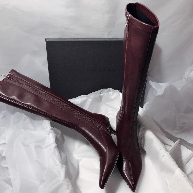 أحذية نسائية جديدة لموسم الخري - مراجعة Women'S Fashion Knee High Boots وسعره