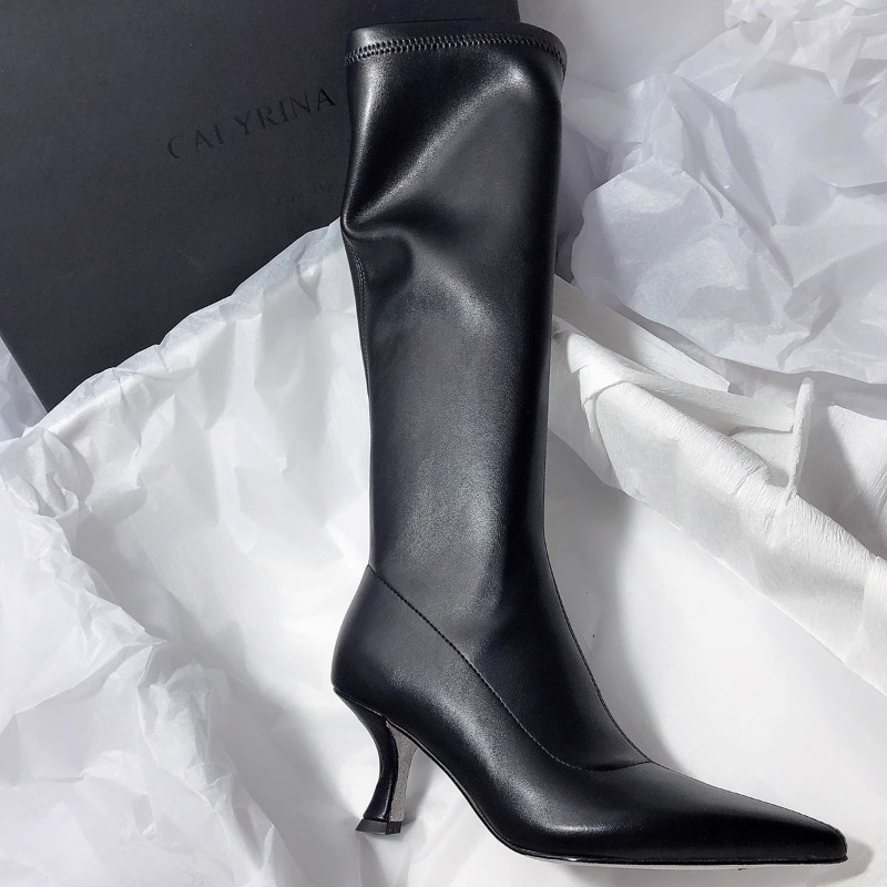 أحذية نسائية جديدة لموسم الخري - مراجعة Women'S Fashion Knee High Boots وسعره
