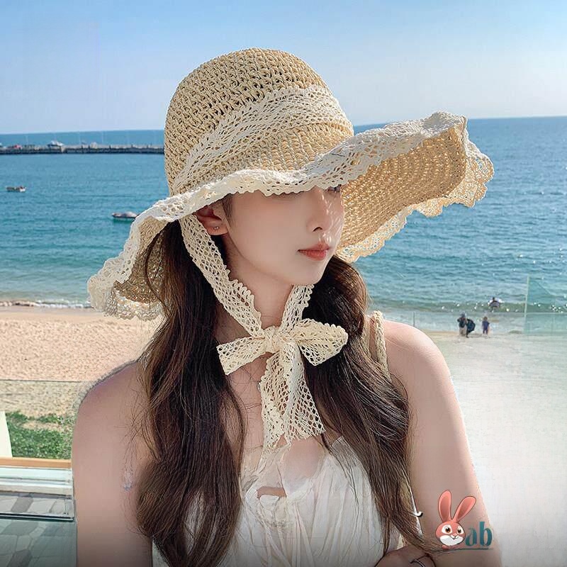قبعة قش صيفية للنساء بتصميم مج - مراجعة Straw Hat Summer وسعره