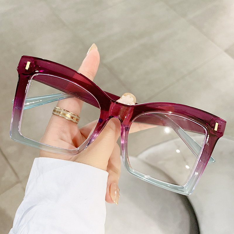1 قطعة نظارات نسائية عصرية غير - مراجعة Women'S Fashion Glasses Non Prescription وسعره