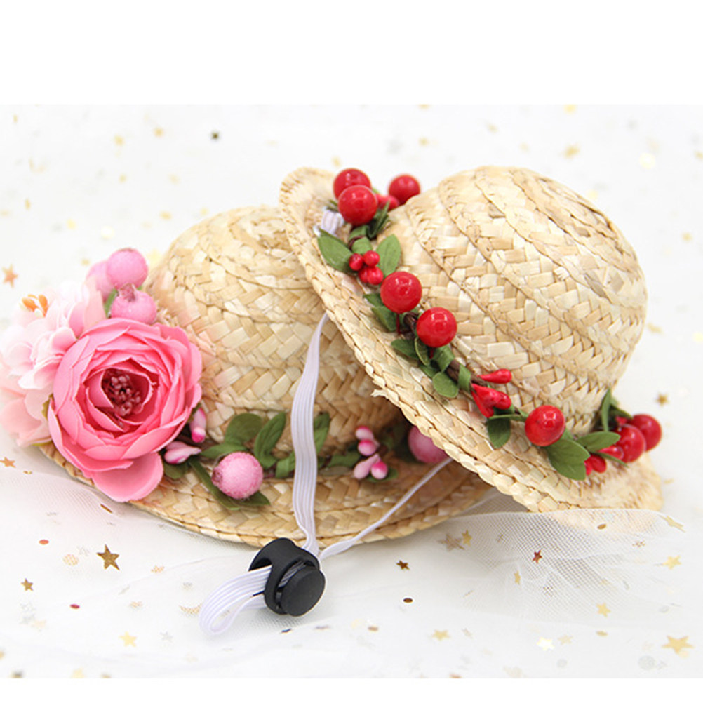 قبعة قش منسوجة بتصميم هاواي لل - مراجعة Straw Hat Summer وسعره