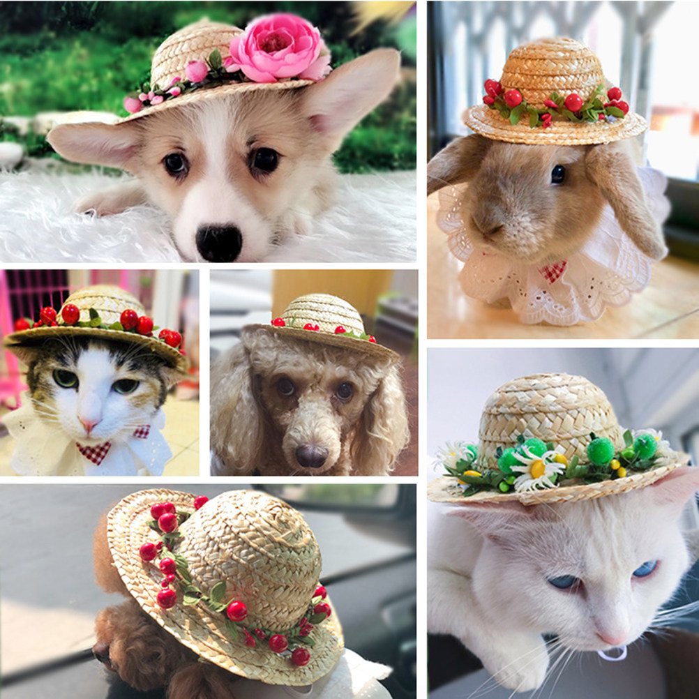 قبعة قش منسوجة بتصميم هاواي لل - مراجعة Straw Hat Summer وسعره